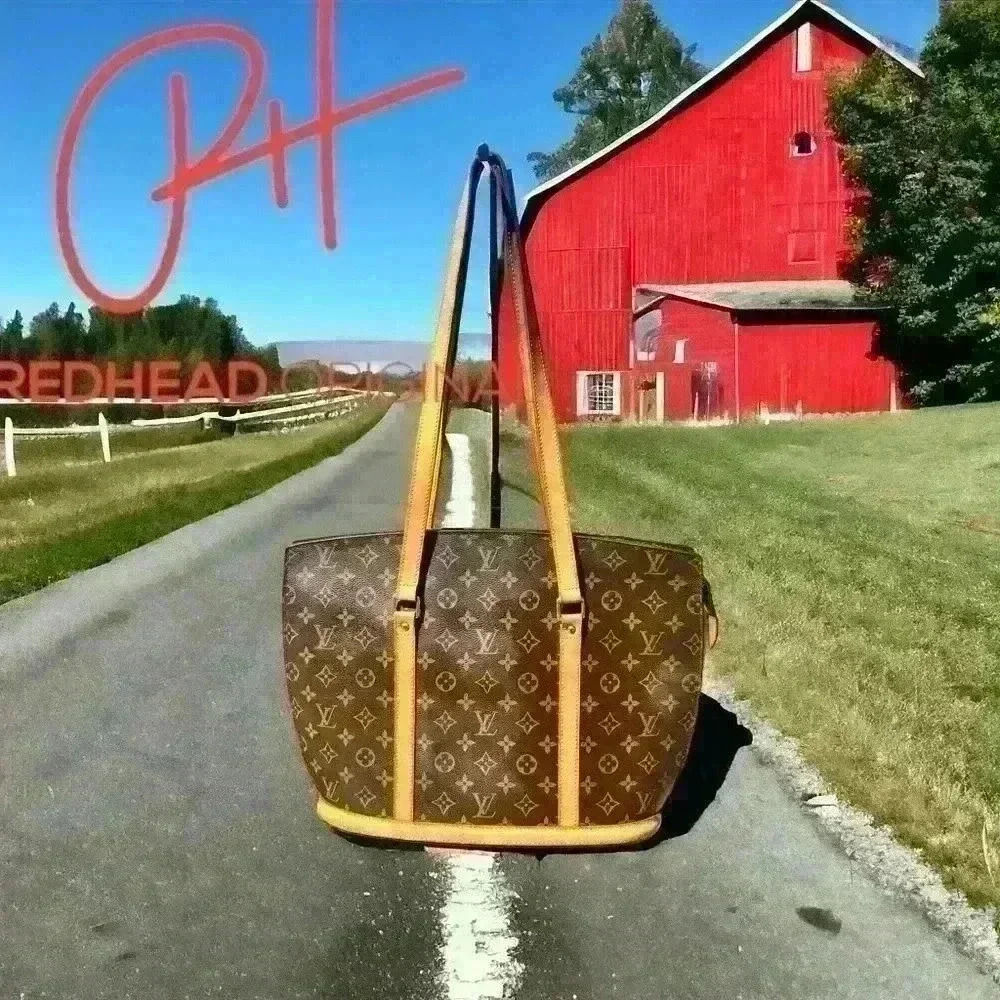 Louis Vuitton Vintage Monogram Babylone Tote Bag- Great vintage bag -sturdy rare